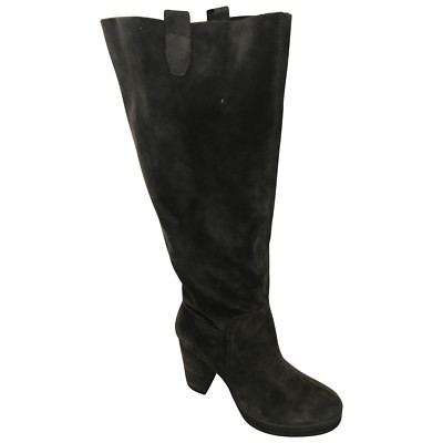 Marc O'Polo Damen Long Boot Langschaft Stiefel dunkelbraun NEU