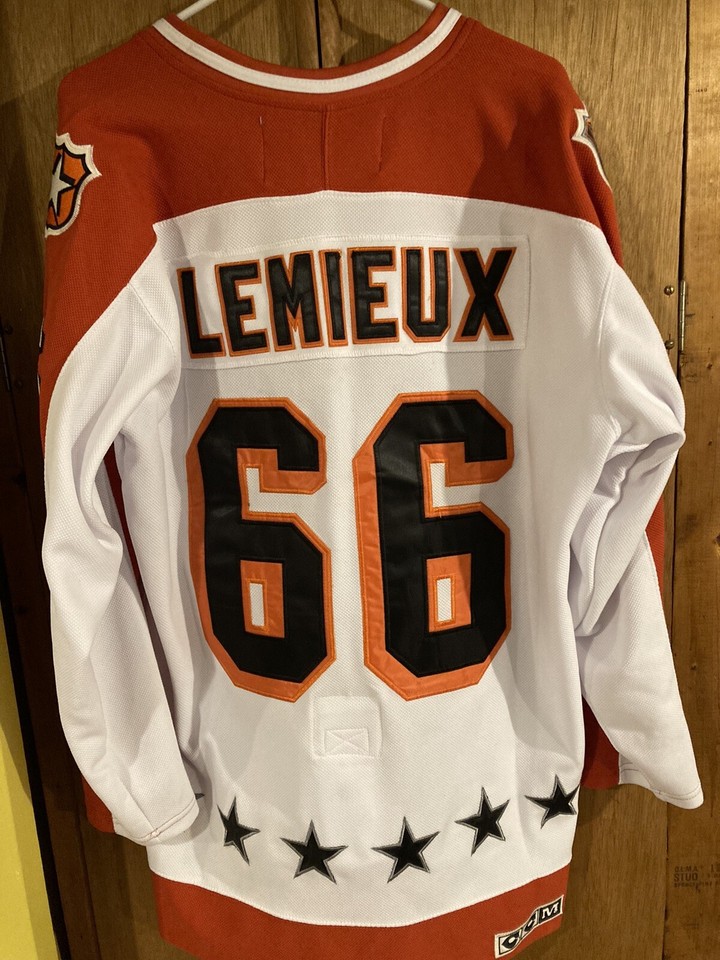 Mario Lemieux Wales Conference NHL All Star Jersey CCM Sz 48 Pittsburgh Penguins eBay