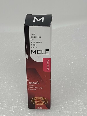 MELE Smooth Pore Minimizing Facial Serum for Melanin Rich Skin - 1 fl oz
