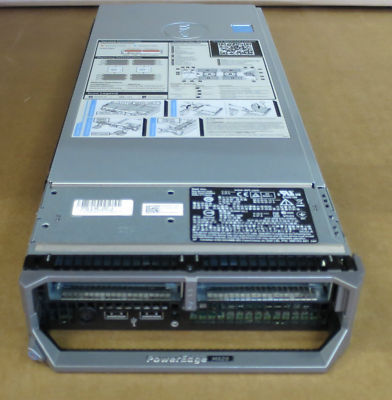 Dell PowerEdge M620 Blade Server 2x 12-Core E5-2697v2 2.7GHz 256GB Ram 292GB HDD