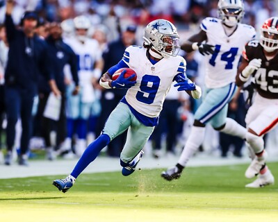 KaVontae Turpin Running After a Catch Dallas Cowboys 8x10 NFL Football Photo