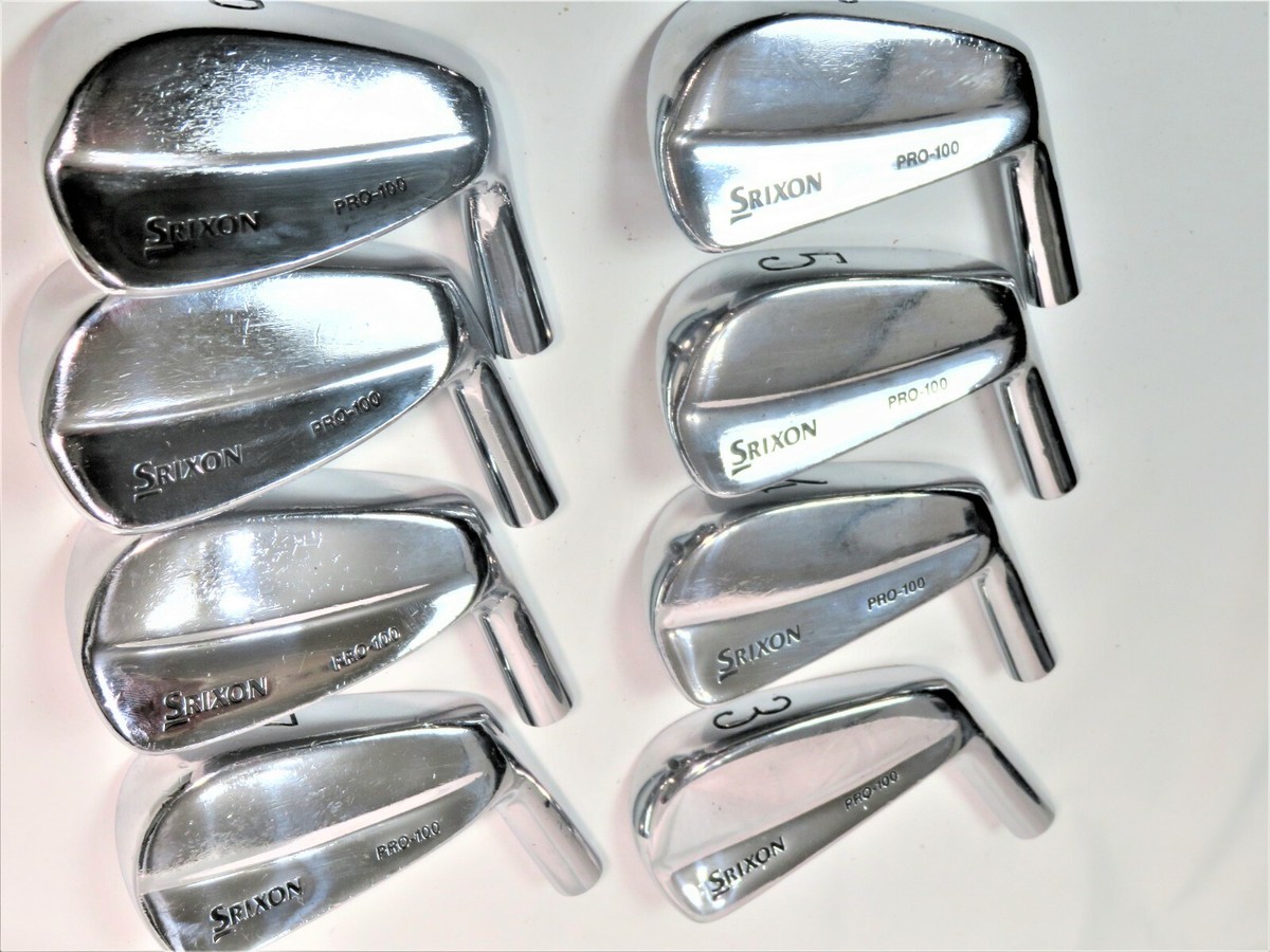 Srixon - SRIXON PRO-100 プロ マッスルバック アイアン 8本セット Nice Legendary Dunlop Srixon PRO-100 8Pcs Head Only IRON SET PARTS