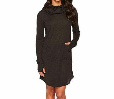 black swimsuit cover up dress RIXO Annina Satin Midi Black