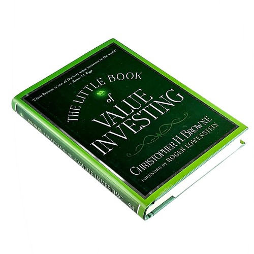 The Little Book Of Value Investing by Christopher Browne Building Wealth HC +DJ - Picture 3 of 4