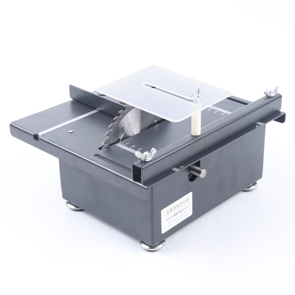 Mini Table Saw Circular Bench Top Saw Hobby Woodworking Cutting Machine