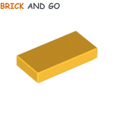 LEGO 3069-NOUVEAU 1x4 orange foncé Lisse Plate Tile/50 pièces par ordre 