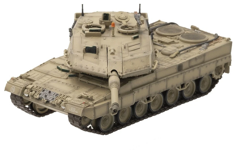 LEOPARD 2 A5 DESERT CAMO MODEL TANK - PANZERKAMPF PAN12172PC 1/72 - Image 3 of 4
