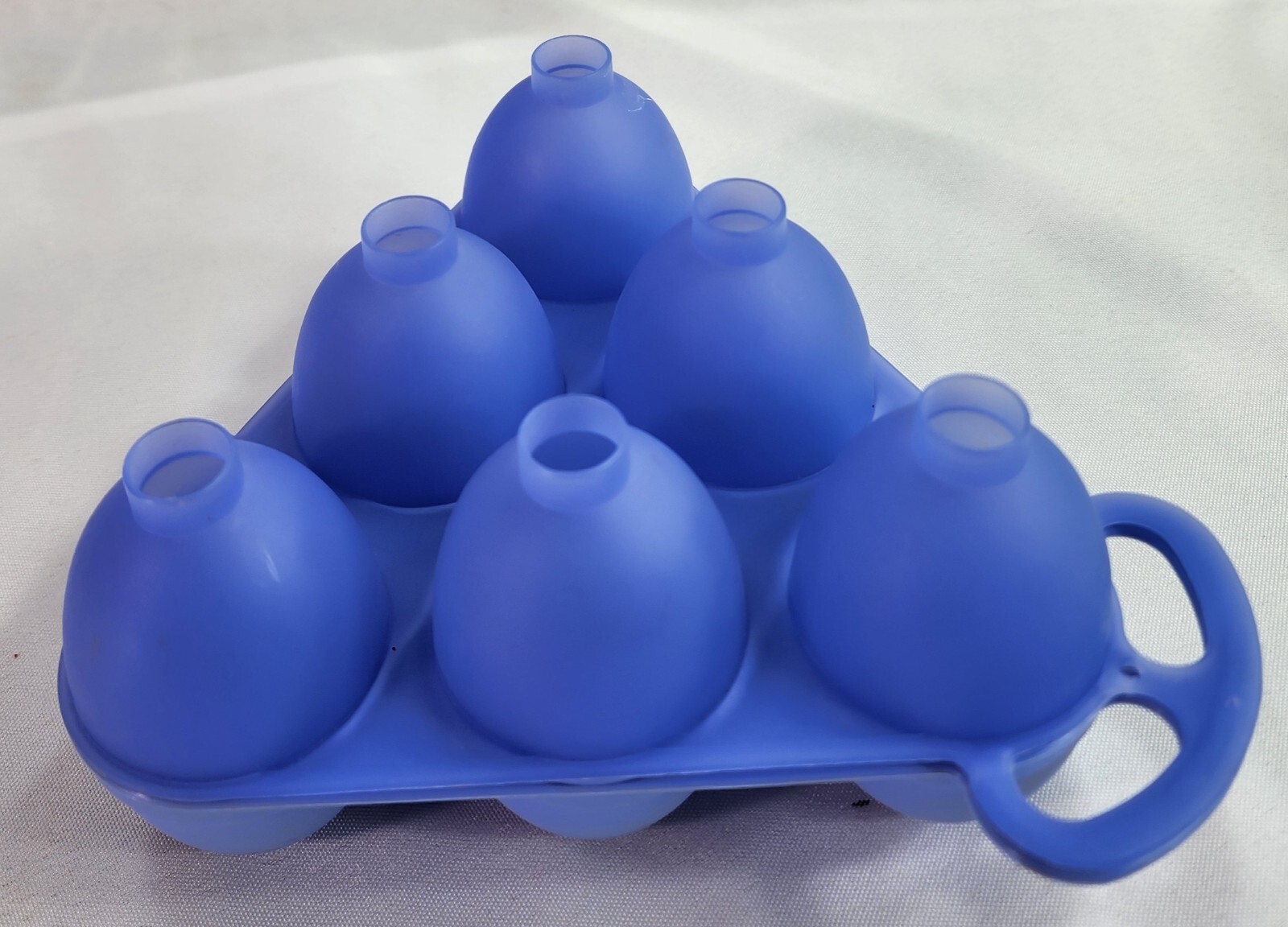 Easter JellO Jiggler Easter Egg Party Smooth BLUE Mold Makes 6 egg Jello Shots eBay