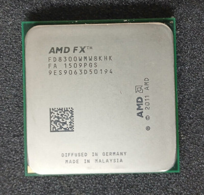 AMD FX-8300, 8C/8T, 3.30-4.20GHz, tray FD8300WMW8KHK, Sockel AMD AM3+