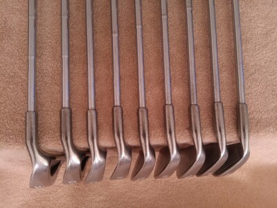 TZ GOLF - VINTAGE RARE Ping Karsten III BLACK Dot 1, 3-W, 9 Club