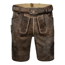 Spieth & Wensky Excalibur Lederhose mit Gürtel Herren Trachtenlederhose
