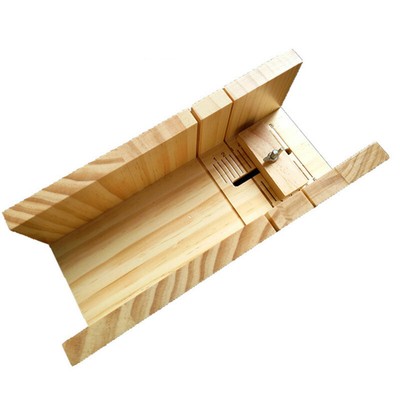 Handmade Diy Soap Cutting Tool, Rubber Wood Adjustable Soap Cutting Device,3404