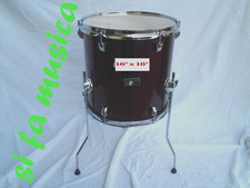 PREMIER Olympic timpano a terra 16" x 16" Wine Red per drum set batterìa OUTLET