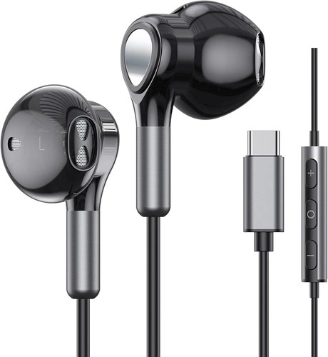 USB C Earbuds w/Mic Wired Gaming/Travel,applicable to multiple scenarios