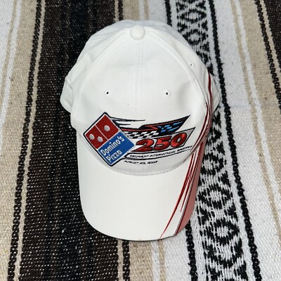 Domino's Pizza Vintage Ball Cap 250 Michigan international speed Way 2005 Hat