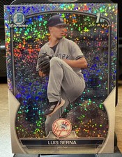 2023 Bowman Chrome - Prospects Speckle Refractor #BCP-168 Luis Serna /299 (RC)