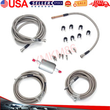 Kit de fijación rápida de línea de combustible trenzada SS para Silverado Sierra V8 1999-03 cabina extendida de gasolina