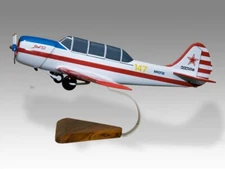 Yakovlev Yak 52 N9703E Desk Wood Airplane New Model Large Scale 1/24