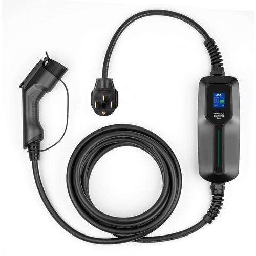 40A Portable EV Charger Electric Car Charging Station 9.7kW 220240Volt