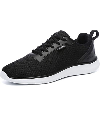 GESIMEI Men's Breathable Mesh Gym Sneakers Lightweight Size 7