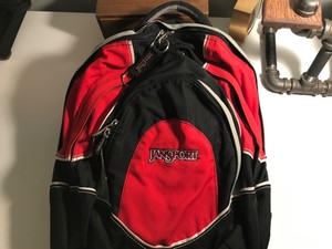 jansport backpack red