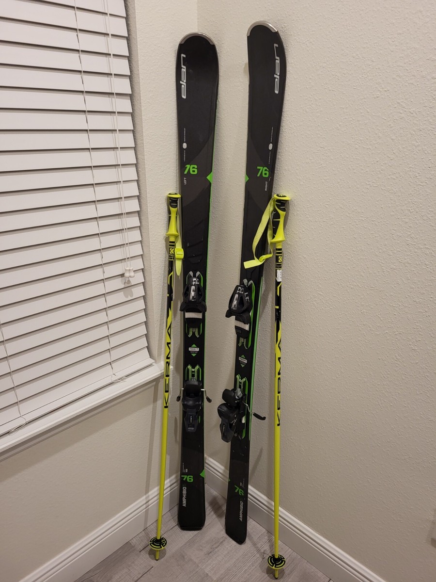Elan Amphibio 12 168cm Elan Amphibio 76 Ti Men's Ski System with