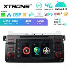 Autoradio Android 12 4/64gb Stereo Auto 7" BMW E46 CarPlay Navi GPS Xtrons WIFI - Miniatura 2