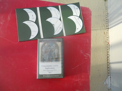 The Great Courses · Consciousness and Its Implications PART 1 BOOKLET + 6 Discs 