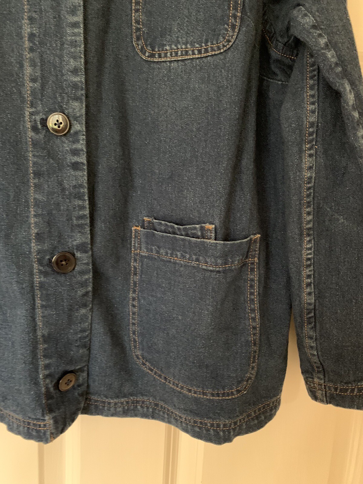 Seasalt Organic Cotton Denim Jacket size 18 eBay