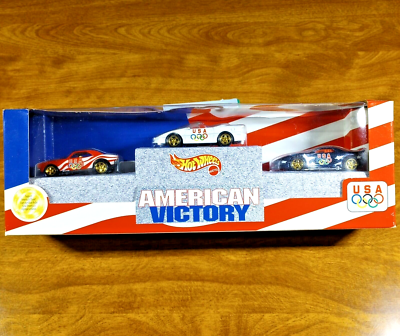 ホットウィール アメリカン ビクトリー USA オリンピック カマロ 3台入り Hot Wheels American Victory 3-Pack Set USA Olympics 1996 '93 '67