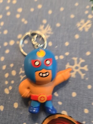 BRAWL STARS Figural Keychain EL PRIMO Figure RARE