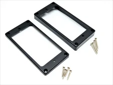 Epiphone Les Paul Humbucker Pickup Ring Set Neck & Bridge Curved , Choose Screws