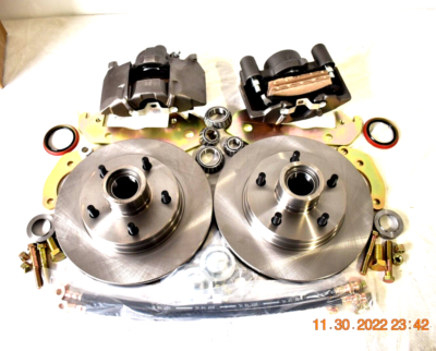 1963-1964 Corvette Disc Brake Kit – Fits Original 15" Steel Wheels, Zero Offset - View #5