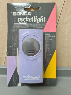 RETRO Taschenlampe Sonca Pocketlight LILA