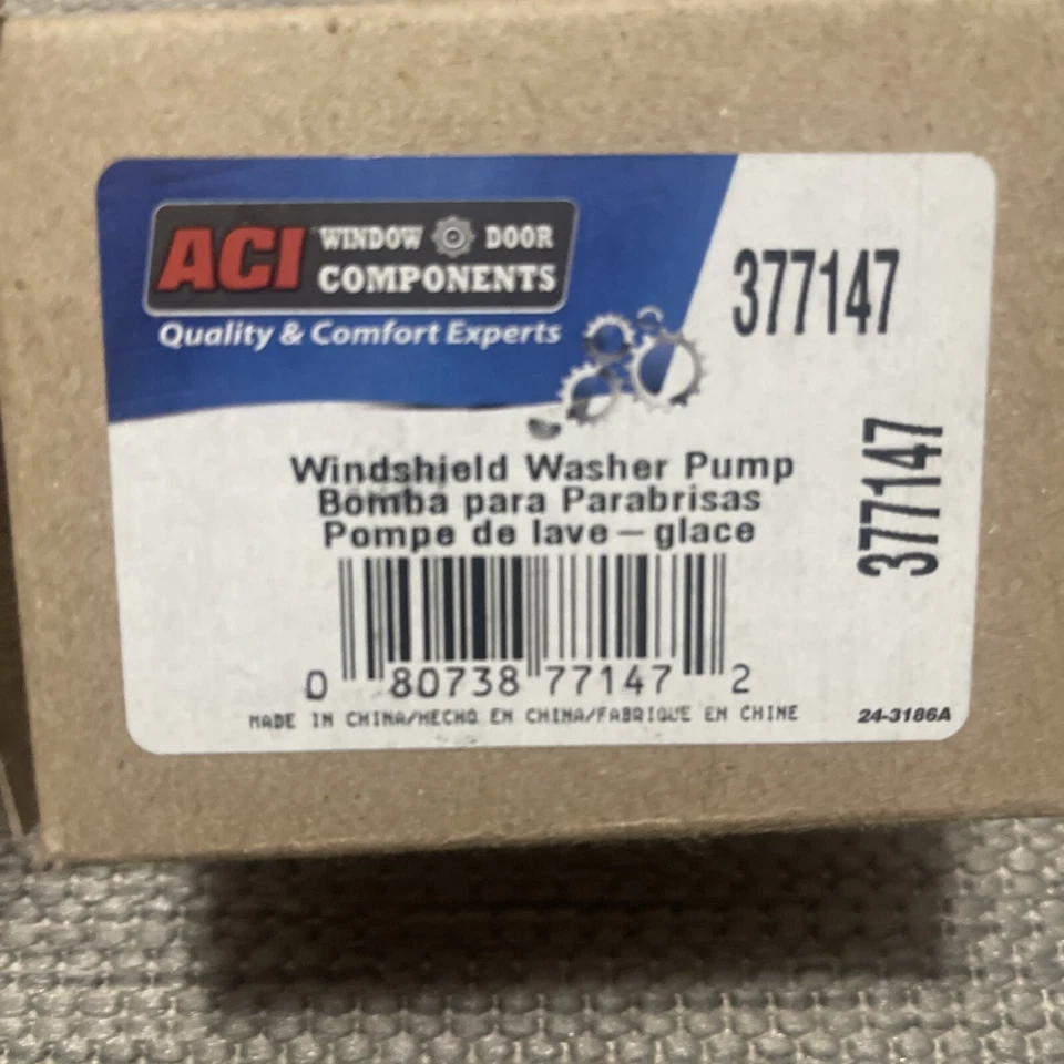 Windshield Washer Pump ACI/Maxair 377147 - Image 2 of 2