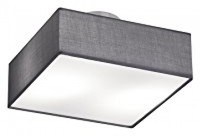 Trio Leuchten Embassy Ceiling Light Matte Nickel/stoffschirm Grey, Grey, 30 X Trio Leuchten Embassy Ceiling Light Matte Nickel/stoffschirm Grey, Grey, 30 X