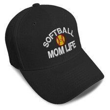 Baseball Cap Softball Mom Life Mommy Activity Dad Hats for Men  Women 1 Size