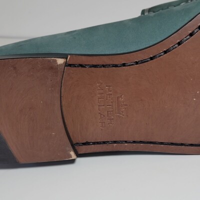 Peter Millar Men’s Suede Bit Loafers Green 11.5 Preppy Classic Business Dress Peter millar mens 11.5 - Gem main image 2