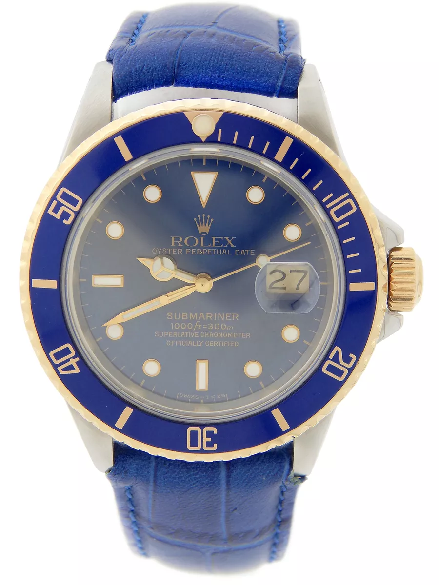Rolex submariner blue no date cheap