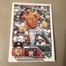 2023 Topps Holiday Mega Box Alex Bregman #H60 Astros!!!