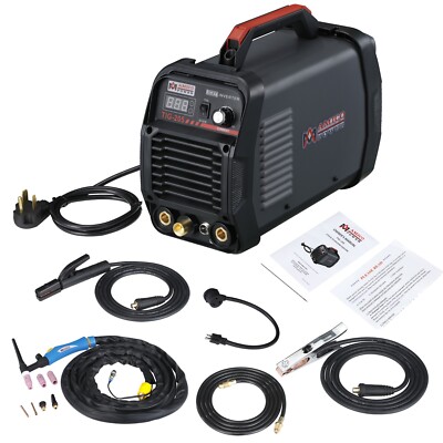 Amico TIG-205, 205-Amp HF-TIG Arc Stick Welder, 100~250V Wide Voltage Welding