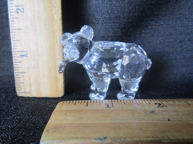 Swarovski - Grizzly Bear Cub - Crystal Figurine - In Box | eBay