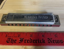 vintage m.hohner marine band harmonica