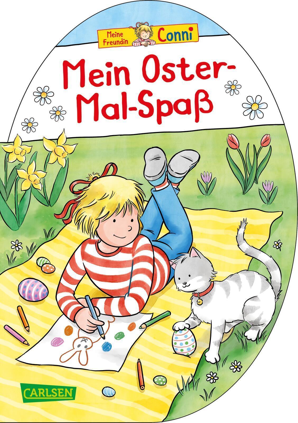 Thumbnail - Conni Gelbe Reihe (beschäftigungsbuch): Mein Oster-mal-spaß | Hanna