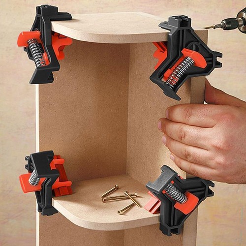 4X 90 Degree Right Angle Corner Clamp Woodworking Wood For Kreg Jigs Clamps Tool - Picture 5 of 13