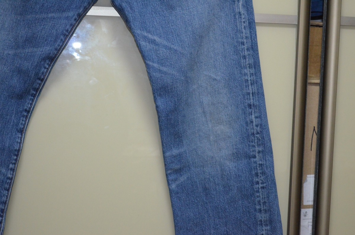 Levi's 501 Dark Blue Jeans W34 L32 CIF A 08298606 Straight Levi's 501 Dark Blue Jeans W34 L32 CIF A 08298606 Straight