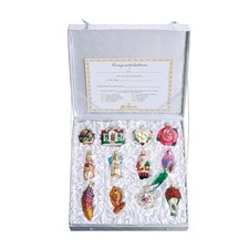 Old World Christmas Bride's Collection Ornament Box Set