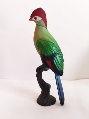Kaiyodo Furuta Red Data Animals Bannerman's Turaco Japan Sealed Miniatur