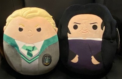 SET NEW 10'' PROFESSOR SEVERUS SNAPE & 10'' DRACO MALFOY HARRY POTTER SQUISHMALLOW