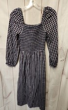 J Crew Women's Size S Navy Dress
